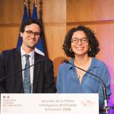 Nicolas Scotté (INCa) et Hela Ghariani (PDS)