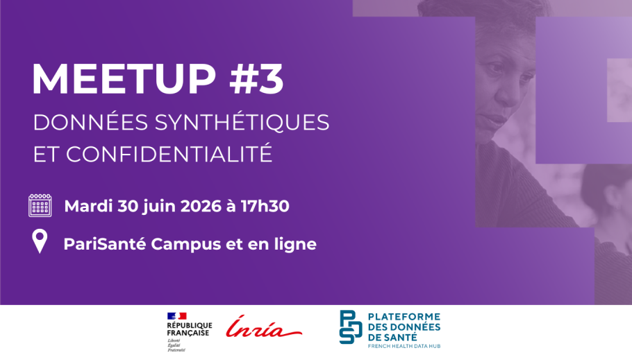 Meetup #3 Mardi 20 juin 2026 à 17h30, logo Inria, logo PDS