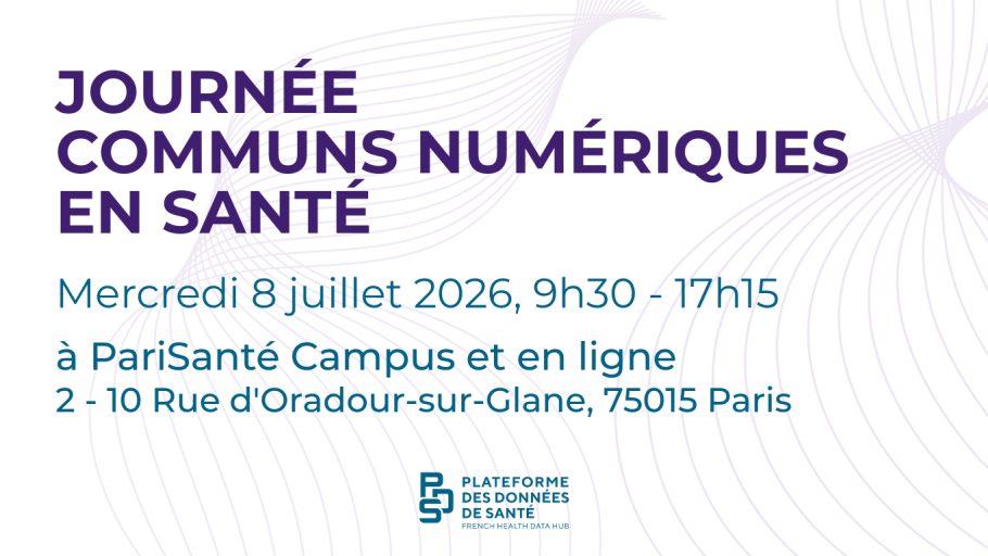 Journée communs numériques en santé 2026